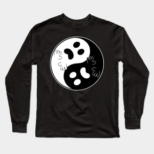 Yin Yanghost Long Sleeve T-Shirt